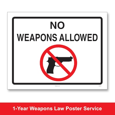 ComplyRight Weapons Law Poster Service, Iowa (U1200CWPIA)
