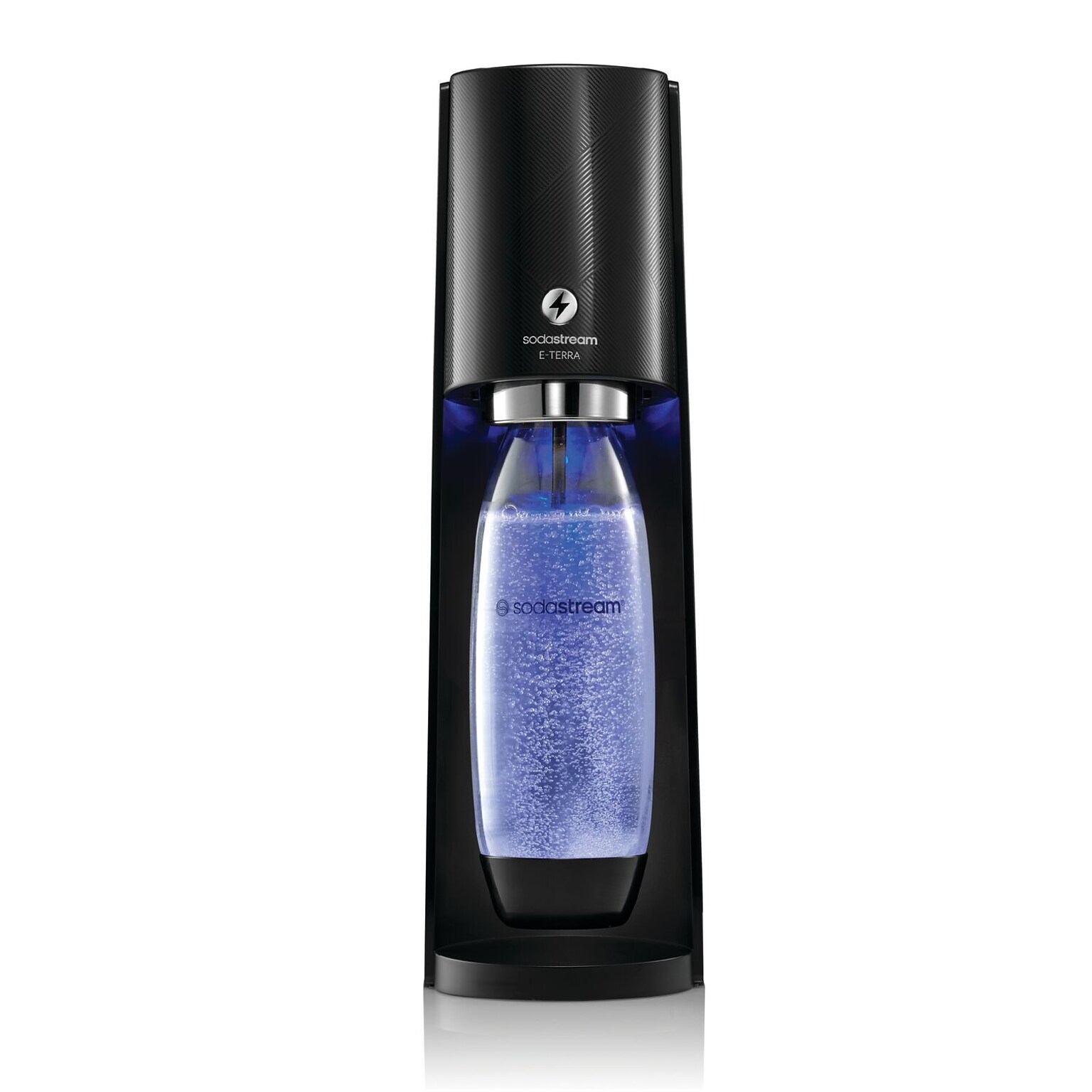SodaStream E-TERRA Seltzer Water Maker, Black (1012911011)