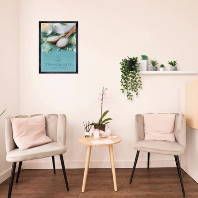 Excello Global Products 24" x 36" MDF Poster Frame, Black  (SPLS-MPFRM-2436)