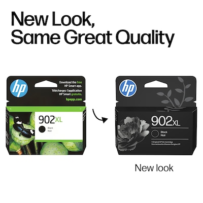 HP 902XL Black High Yield Ink Cartridge, Prints Up to 750 Pages (T6M14AN#140)