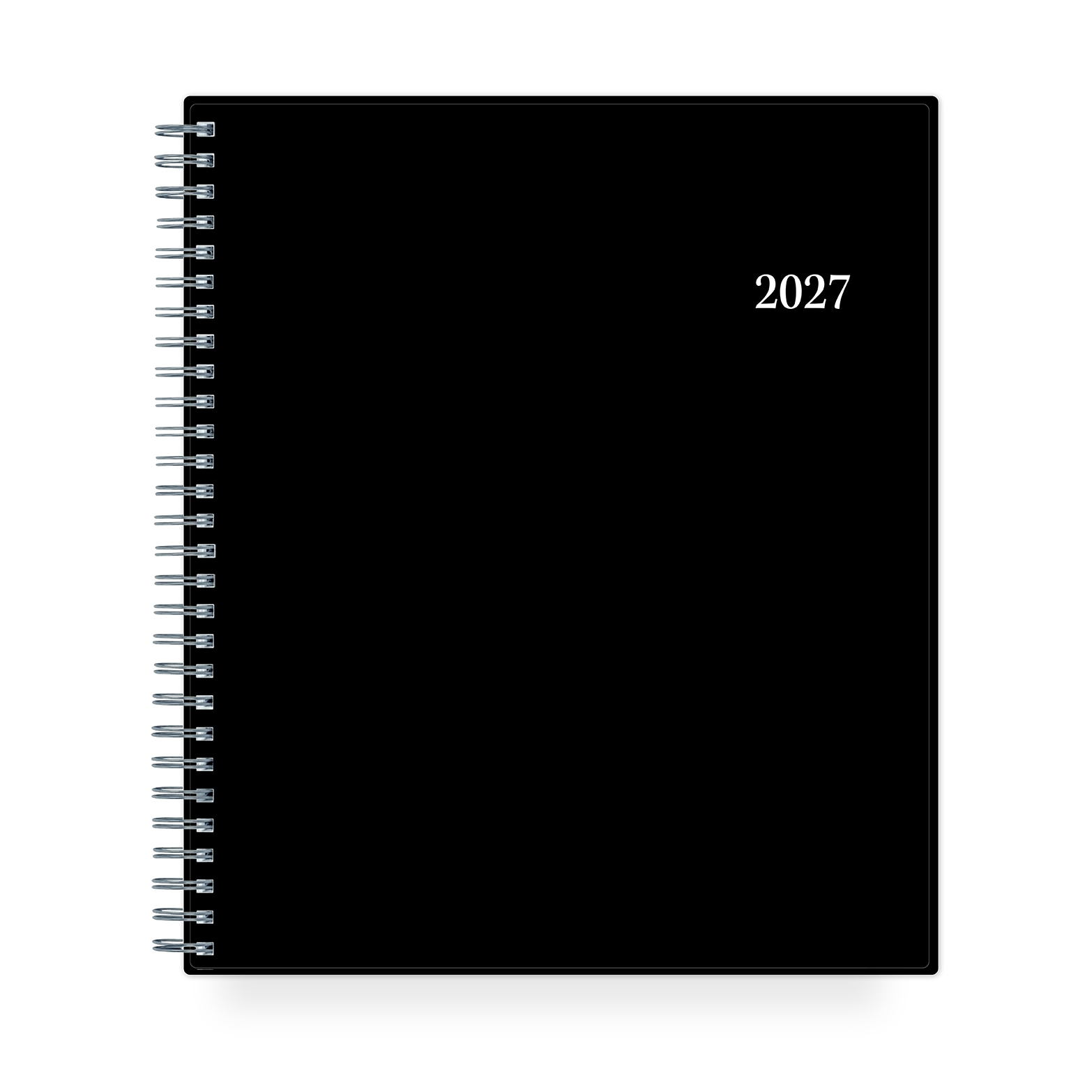2027 Blue Sky 8 x 10 Monthly Planner, Black (160970)
