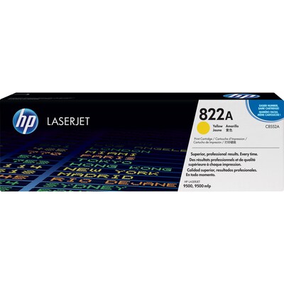 HP 822A (C8552A) Yellow Original LaserJet Toner Cartridge