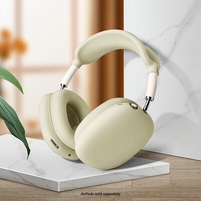 SaharaCase Silicone Combo Kit Case for AirPods Max, Beige (HP00184)