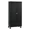 Alera® 66 Height Steel Storage Cabinet with 4 Shelves, Black (CM6624BK)