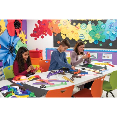 Tru-Ray 12" x 18" Construction Paper, Violet, 50 Sheets/Pack, 3 Packs/Bundle (PAC103041-3)
