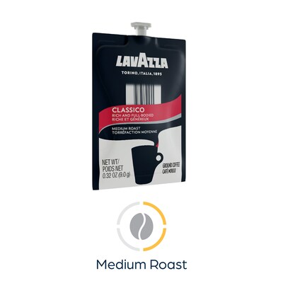 Lavazza Coffee Flavia Freshpacks, Medium Roast, 76/Carton (MDR01040)