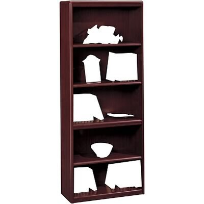Sauder® Open Library Bookcases; 5-shelves; 72-1/2Hx29-1/4Wx11-1/2D, Cherry