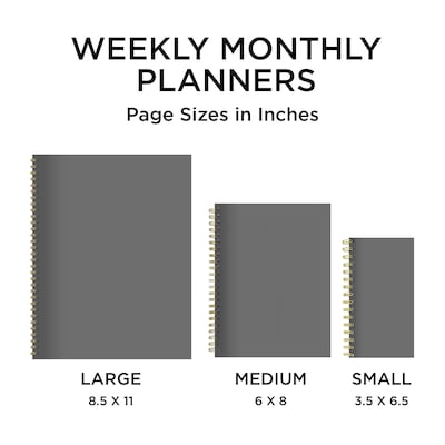 2027 TF Publishing Maxine 6.5" x 8"  Weekly & Monthly Standard Planner, Paperboard Cover, Multicolored (27-9230)