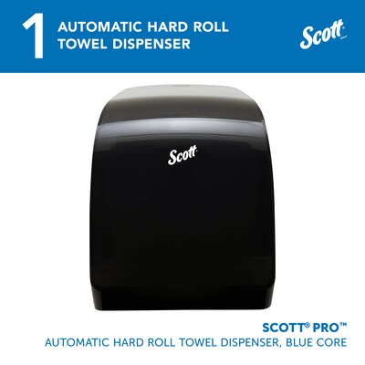 Scott Pro Hardwound Paper Towel Dispenser, Black (34348)