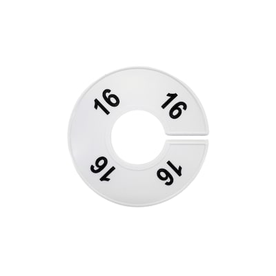Nahanco Size 16 Plastic Dividers, White (CWB16)