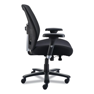 Alera® Faseny Series Height & Width Adjustable Arm Fabric Manager Chair, Black (ALEFN44B14)