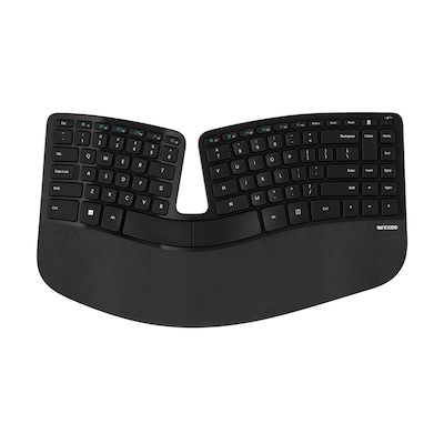 Incase Sculpt Ergonomic Designed by Microsoft Wireless Keyboard, Black (5KV-00001)