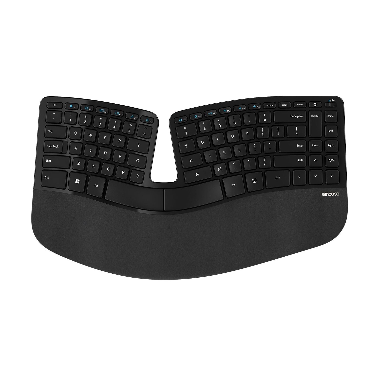 Incase Sculpt Ergonomic Designed by Microsoft Wireless Keyboard, Black (5KV-00001)