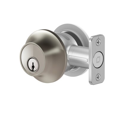 Level Lock + Connect WiFi & Bluetooth Replacement Deadbolt Smart Lock, Satin Nickel (C-F12U-S1)