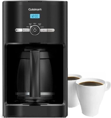 Cuisinart Classic 12-Cups Automatic Coffee Maker, Black (DCC1120BKNAS)
