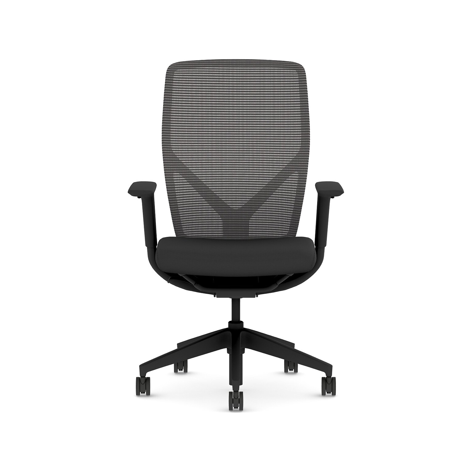 HON Flexion Fabric/Mesh Swivel Task Chair, Black (HFXT1.F0.STC.A.H.IM.CU10.NL.SB.T)