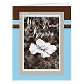 Medical Arts Press® Sympathy Greeting Cards; Flower With Deepest Sympathy, Personalized