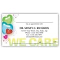 Medical Arts Press® Medical Full-Color Appointment Cards; We Care