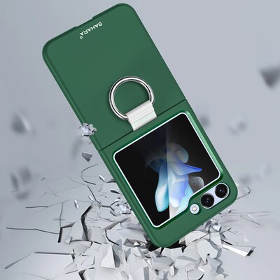 SaharaCase Venture Phone Case for Samsung Galaxy Z Flip6, Shock Absorbing, Cactus Green (CP00585)