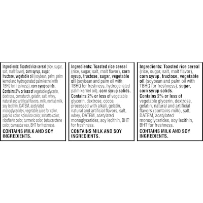 Rice Krispies Treats Variety Pack, 40 Bars/Box (KEE31129)