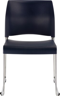 NPS 8800 Series Stacking Chair, Navy, 4 Pack (8804-11-04/4)