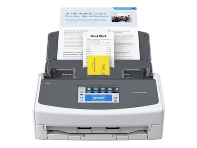 RICOH ScanSnap IX1600 PA03770-B605 Duplex Document Scanner, White