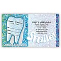 Medical Arts Press® Dual-Imprint Peel-Off Sticker Appointment Cards; Smile, Confetti