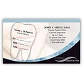 Medical Arts Press® Dual-Imprint Peel-Off Sticker Appointment Cards; Cosmetic Dentistry, Smile