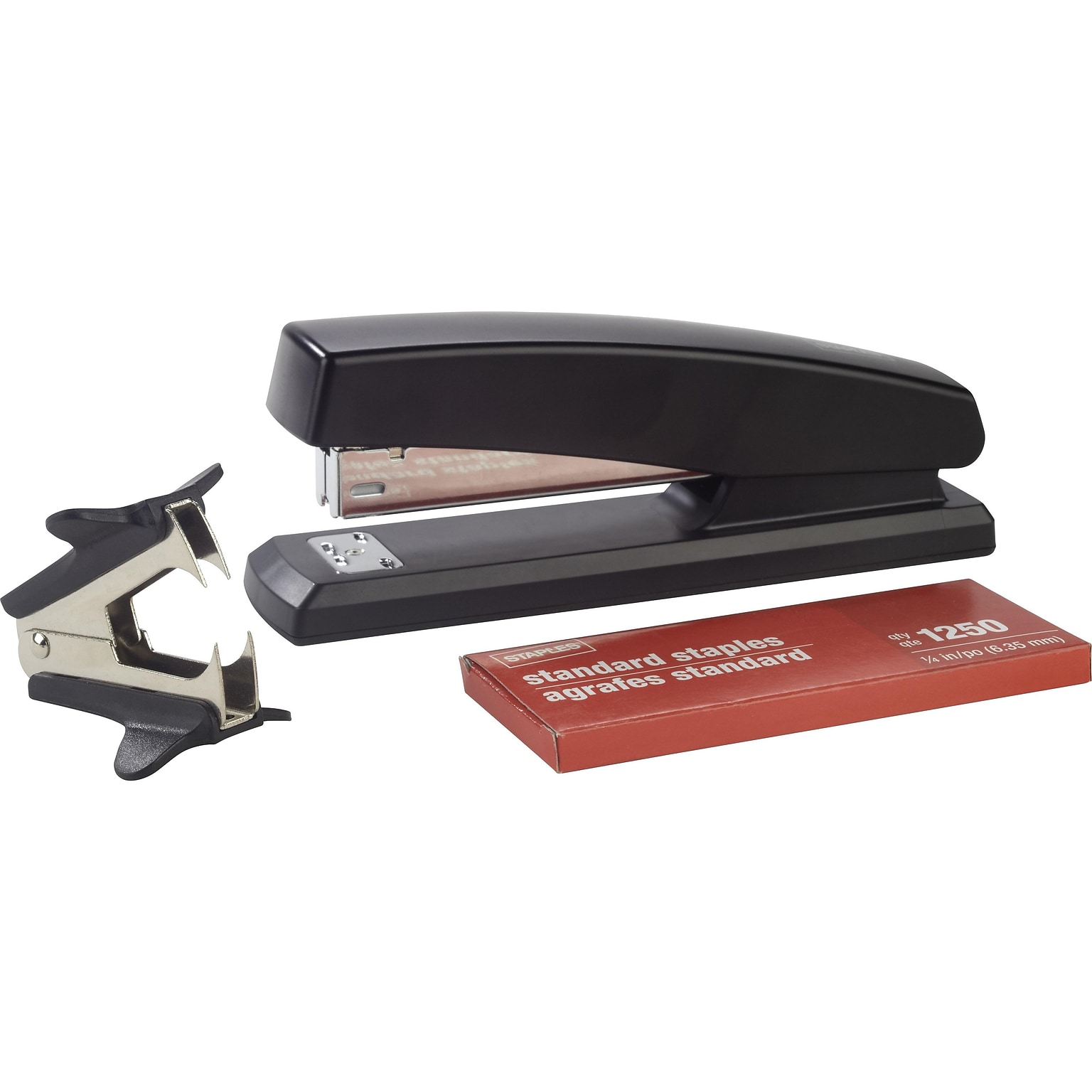 Staples Desktop Stapler Set with Claw Staple Remover and 1250 Staples – Complete Stapling Kit