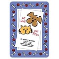 Medical Arts Press® Veterinary Photo Frame Magnets; Love Our Pets, 3-1/2x5
