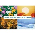 Medical Arts Press® Dental Standard 4x6 Postcards; Wear a Smile for All Seasons