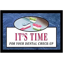 Medical Arts Press® Dental Postcards; for Laser Printer; Brushes, Paste, Its Time, 100/Pk