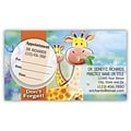 Medical Arts Press® Dual-Imprint Peel-Off Sticker Appointment Cards; Dont Forget