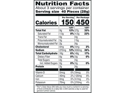 Cheez-It Puff'd Snack Crackers, White Cheddar, 3 Oz., 6/Carton (2410000024)