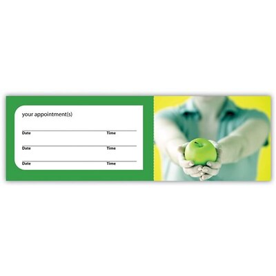 Medical Arts Press® Flip-n-Fold Business Cards; Apple