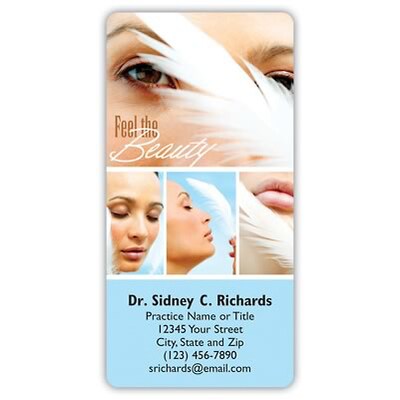 Medical Arts Press® 2x4 Full Color Medical Magnets; Feel the Beauty