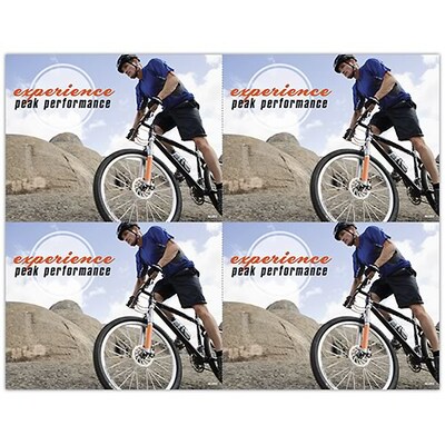 Chiropractic Postcards; for Laser Printer; Experience Peak Performance, 100/Pk