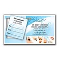 Medical Arts Press® Dual-Imprint Peel-Off Sticker Appointment Cards; Feather