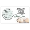 Medical Arts Press® Dual-Imprint Peel-Off Sticker Appointment Cards; Skin Care