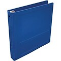 Omnimed® Side Open Molded 1 Round Ring Binder; Non-View, Assorted Colors, 3-Ring