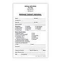 Medical Arts Press® Massage Therapy Referral Form; 5-1/2x8-1/2
