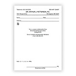 Medical Arts Press® Single Copy Rx Blanks; Vertical, 5-1/2x4