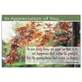 Medical Arts Press® Standard 4x6 Postcards; Appreciate Thanksgiving