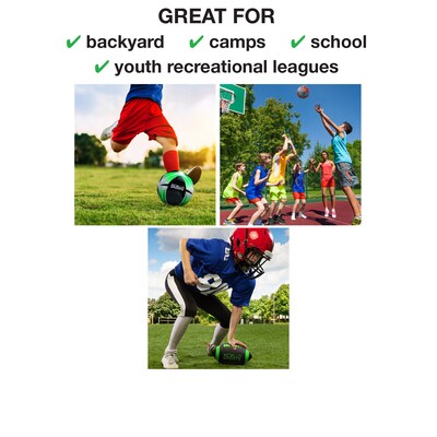 Xcello Sports Multisport 3-Ball Assortment Set, Assorted Colorful Colors (XS-MULTI-3-AST2)