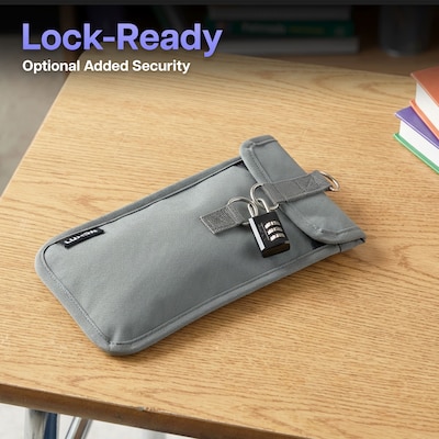 Luxor CellGuard Phone Pouch, Gray (CHZZ003)