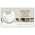 Medical Arts Press® Dual-Imprint Peel-Off Sticker Appointment Cards; Lets/Feet