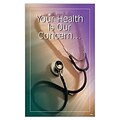 Medical Arts Press® Medical Oversized Postcards; Stetho/Health Concern