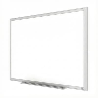 TRU RED™ Melamine Dry Erase Board, Gray Frame, 2 x 1.5 (TR59356)