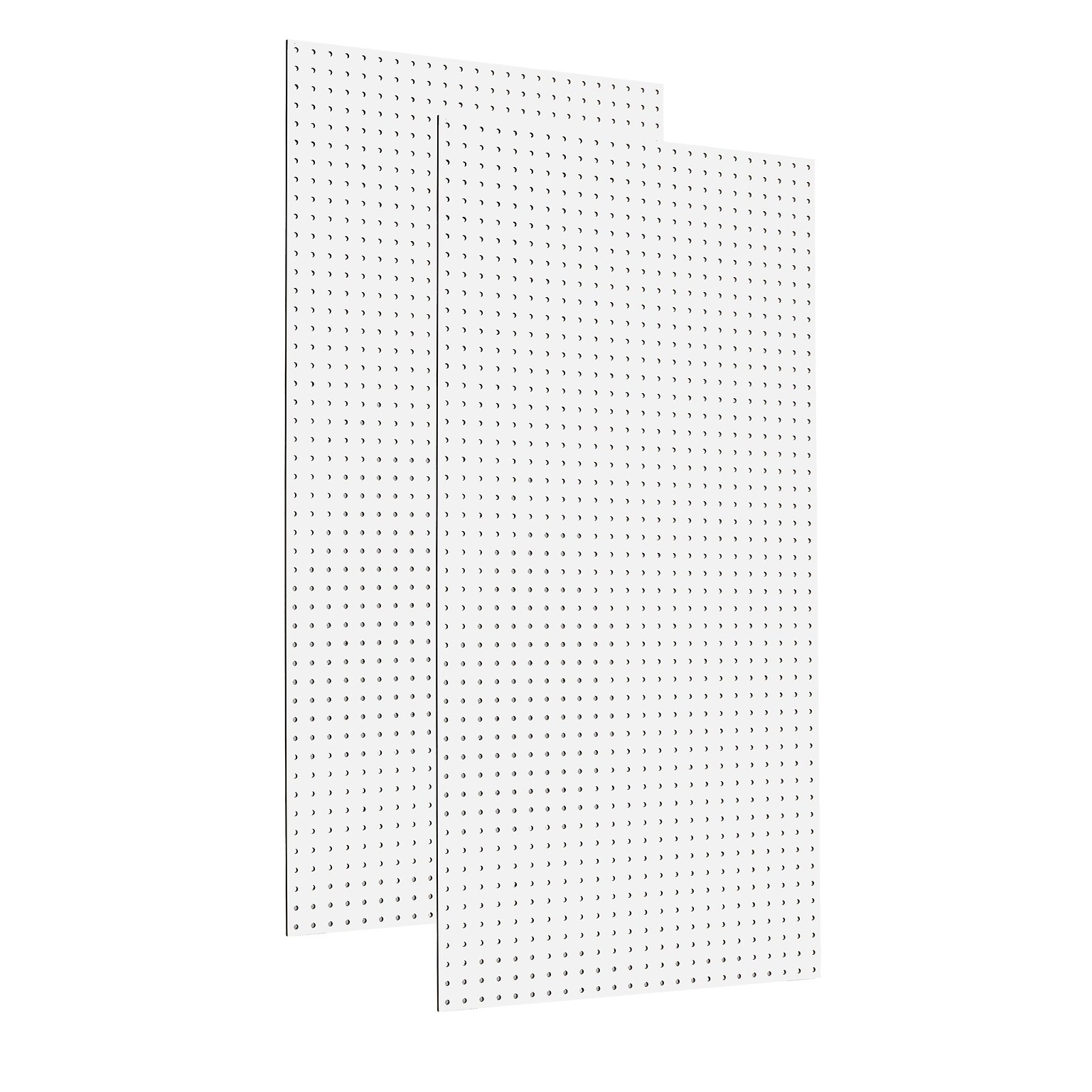 Triton Products HDF Pegboard 24 x 48 x 1/4, Set of 2 (TPB-2W)