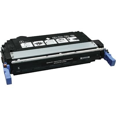 Quill Brand® Remanufactured HP 643A Black Standard Laser Toner Cartridge  (q5950a) (Lifetime Warranty)
